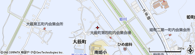 岐阜県多治見市大薮町1241周辺の地図