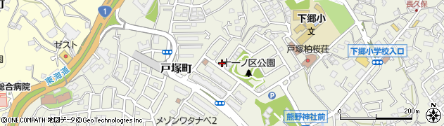 神奈川県横浜市戸塚区戸塚町2094-25周辺の地図