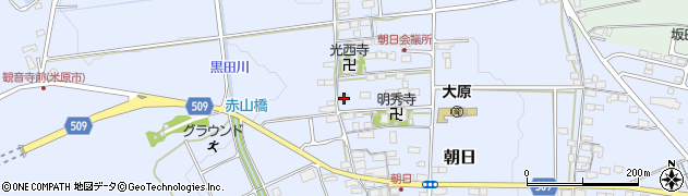 滋賀県米原市朝日610周辺の地図