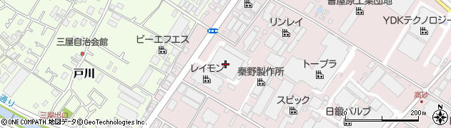 神奈川県秦野市曽屋100周辺の地図