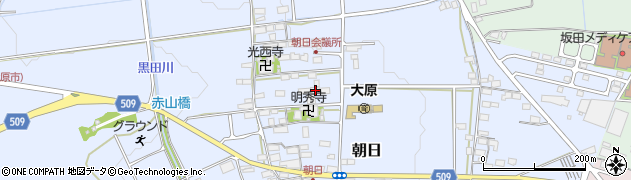 滋賀県米原市朝日605周辺の地図