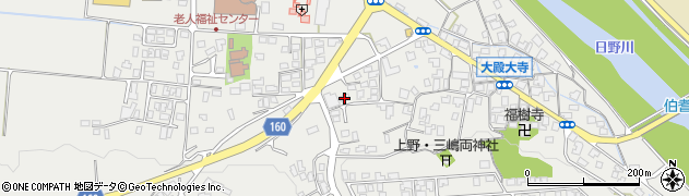 鳥取県西伯郡伯耆町大殿1059周辺の地図