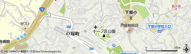 神奈川県横浜市戸塚区戸塚町2094-28周辺の地図