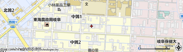 ポールショップカフェ 岐阜支店周辺の地図
