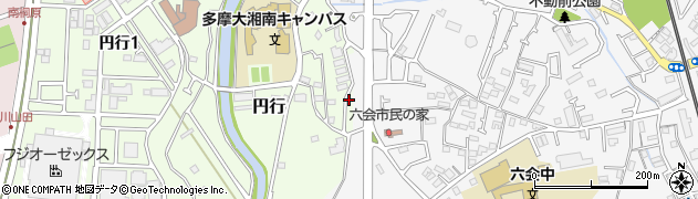 円行滝の沢公園周辺の地図