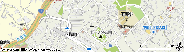 神奈川県横浜市戸塚区戸塚町2094-22周辺の地図