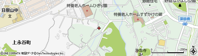 神奈川県横浜市港南区野庭町1721周辺の地図
