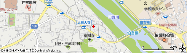 鳥取県西伯郡伯耆町大殿1145周辺の地図