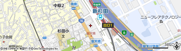 スターバックスコーヒー らびすた新杉田店周辺の地図