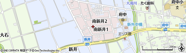 岐阜県垂井町（不破郡）南新井周辺の地図
