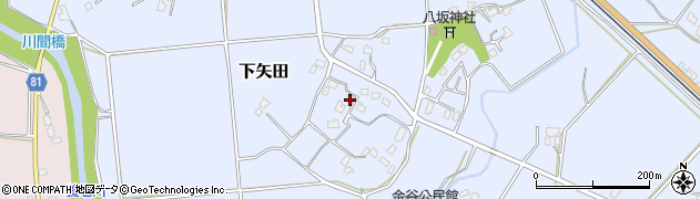 千葉県市原市下矢田636周辺の地図
