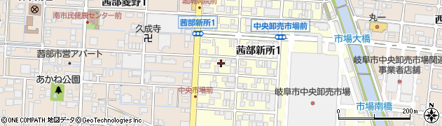 岩富精肉店周辺の地図