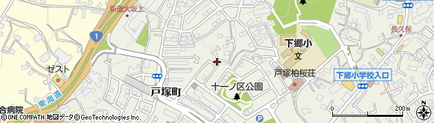 神奈川県横浜市戸塚区戸塚町2094-38周辺の地図