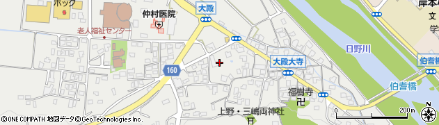 鳥取西部農協こしき美容室周辺の地図
