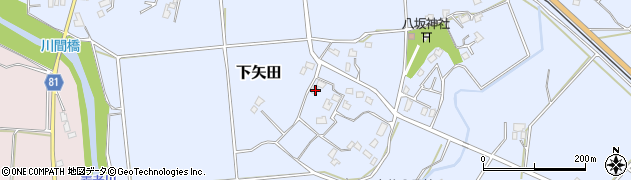 千葉県市原市下矢田621周辺の地図