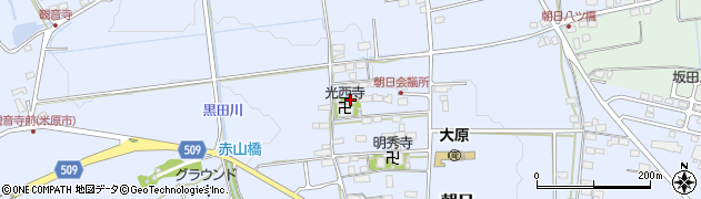滋賀県米原市朝日629周辺の地図