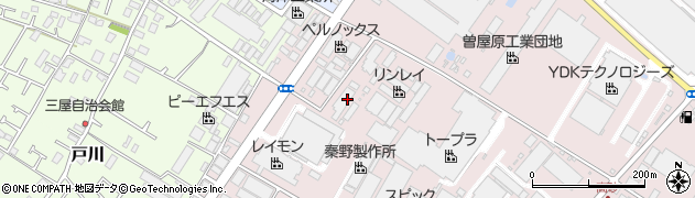 神奈川県秦野市曽屋178周辺の地図