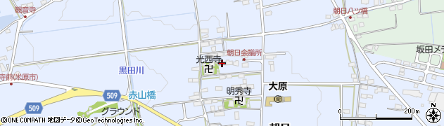 滋賀県米原市朝日626周辺の地図