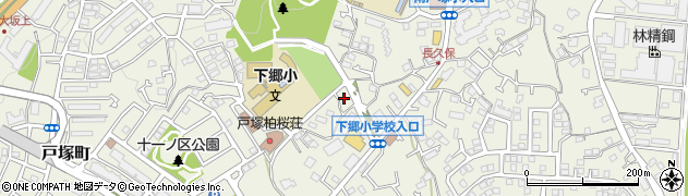 神奈川県横浜市戸塚区戸塚町2480-13周辺の地図