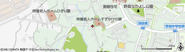 神奈川県横浜市港南区野庭町1684周辺の地図