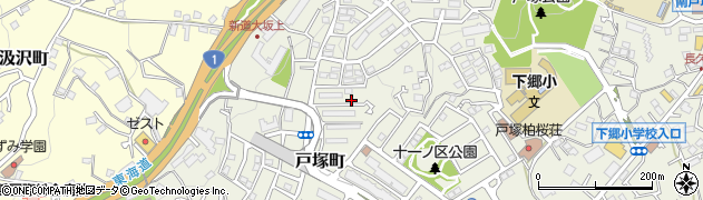 神奈川県横浜市戸塚区戸塚町2068周辺の地図