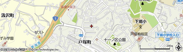 神奈川県横浜市戸塚区戸塚町2068-10周辺の地図