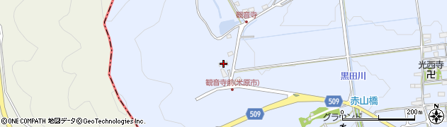 滋賀県米原市朝日1394周辺の地図