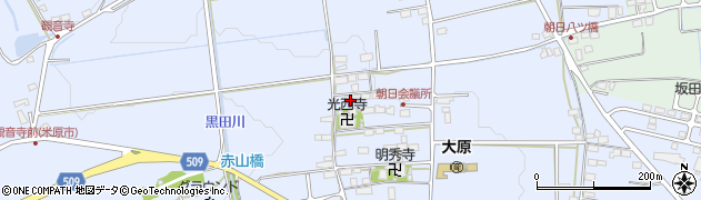 滋賀県米原市朝日631周辺の地図