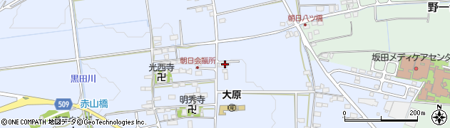 滋賀県米原市朝日156周辺の地図