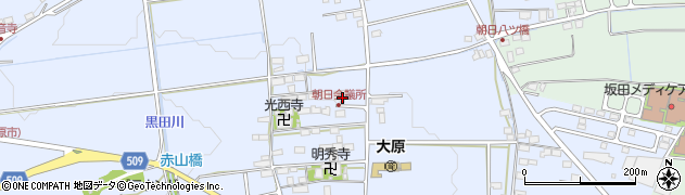 滋賀県米原市朝日636周辺の地図