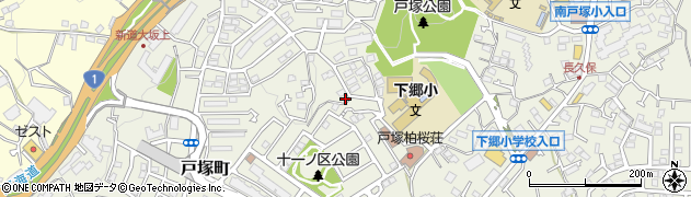 神奈川県横浜市戸塚区戸塚町2367周辺の地図