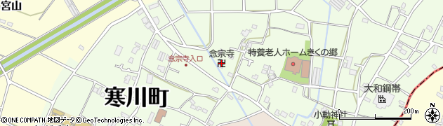 念宗寺周辺の地図