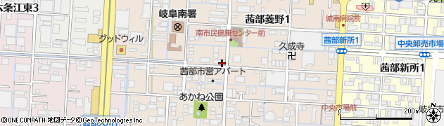 コーヒーロースト 岐阜店周辺の地図