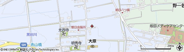 滋賀県米原市朝日154周辺の地図