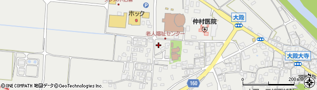 鳥取県西伯郡伯耆町大殿1029周辺の地図