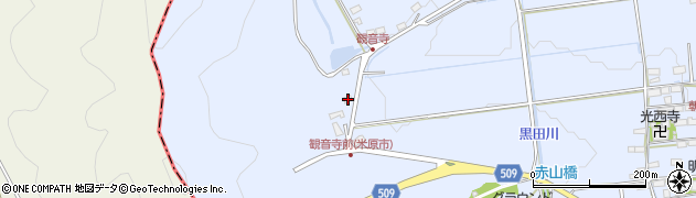 滋賀県米原市朝日1058周辺の地図