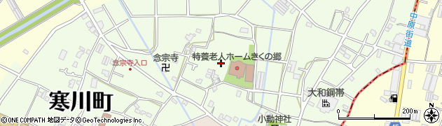 神奈川県寒川町（高座郡）小動周辺の地図