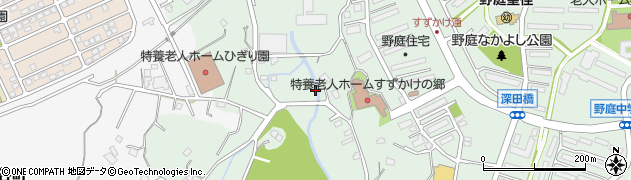神奈川県横浜市港南区野庭町1665周辺の地図