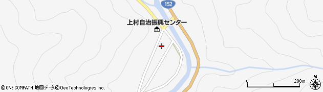長野県飯田市上村上町608周辺の地図
