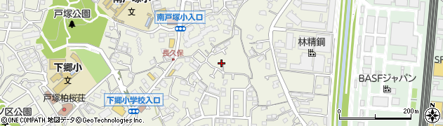 神奈川県横浜市戸塚区戸塚町2820-12周辺の地図