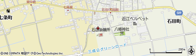 滋賀県長浜市石田町584周辺の地図