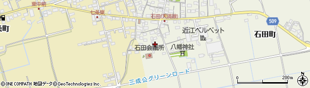 滋賀県長浜市石田町589周辺の地図
