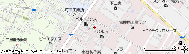 神奈川県秦野市曽屋176周辺の地図