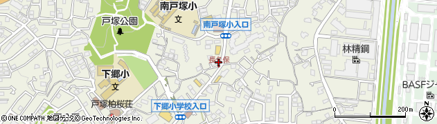 神奈川県横浜市戸塚区戸塚町2807周辺の地図