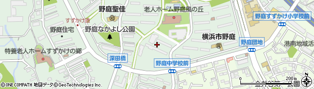 神奈川県横浜市港南区野庭町630周辺の地図