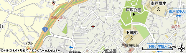 神奈川県横浜市戸塚区戸塚町2069周辺の地図