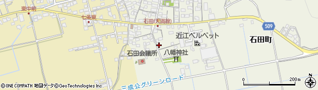 滋賀県長浜市石田町557周辺の地図