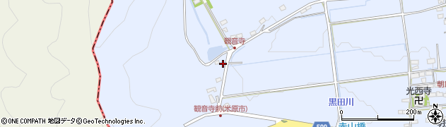 滋賀県米原市朝日1069周辺の地図