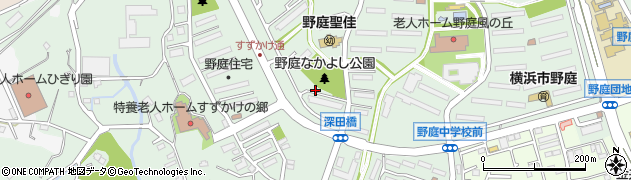 神奈川県横浜市港南区野庭町622周辺の地図