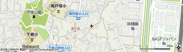 神奈川県横浜市戸塚区戸塚町2817-47周辺の地図